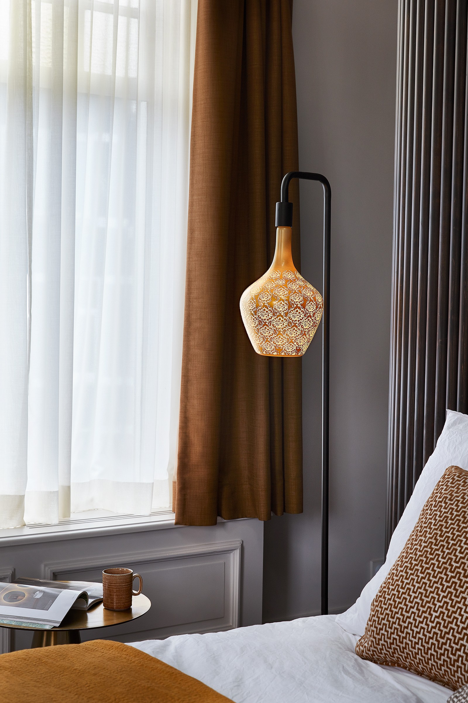 Vloerlamp met E27 zwart Vloerlamp met E27 zwart